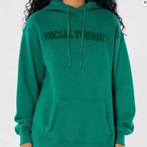 Vibrant Green Women's Hoodie